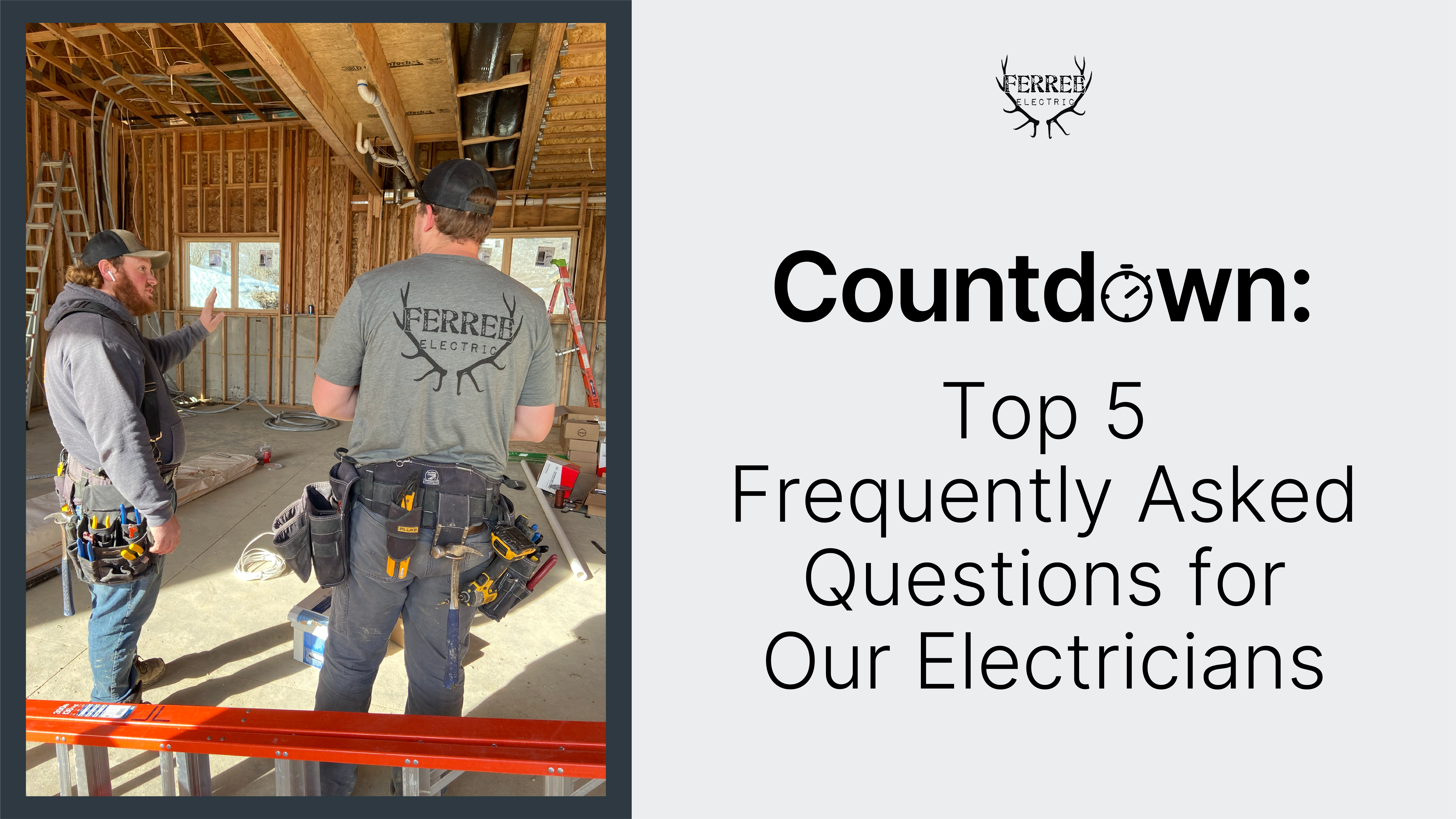 Top 5 Frequently Asked Questions For Our Electricians